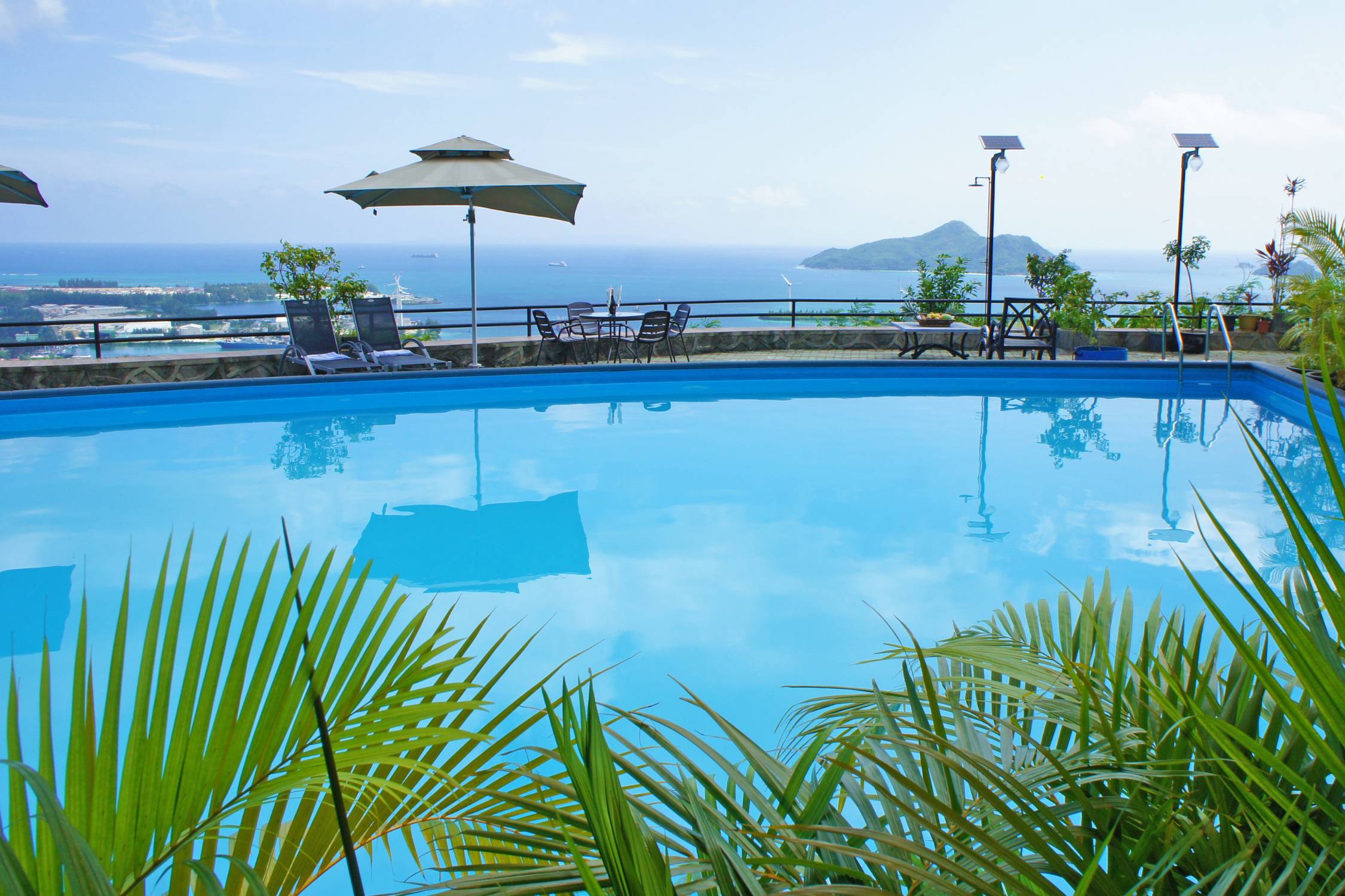 Blue Hill Seychelles Pool View